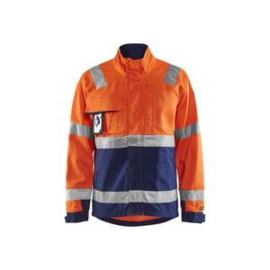 BLAKLADER - 4064181153896XL <b>Hi</b>-<b>Vis</b> jacket <b>Orange</b>/Navy blue - EAN 7330509843482 <b>HI</b>-<b>VIS</b> WORKWEAR - Product Image 1