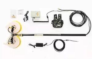 3.5M Single <b>Brush</b> Head Double Power Supply Version Solar Panel Cleaning <b>Brush</b> - Product Image 5