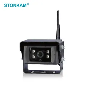STONKAM HD 2.4GHz กล้องรักษาความปลอดภัยยานพาหนะแบบไร้สายระบบมองหลังพร้อมระบบกันน้ำ IP69K
