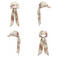 Casquette de baseball vintage en sergé floral 100 % coton, style chic français rétro, chapeau de soleil d'été pour femme, accessoires de plage et d'extérieur bohèmes