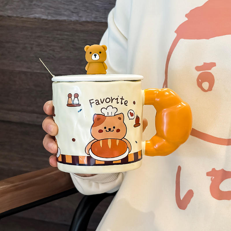 Ceramic Material - 420ml Kitten Bread