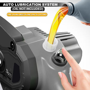 20V Draadloze <span class=keywords><strong>Mini</strong></span>-Kettingzaag Elektrische Borstelloze Diy Kettingzaag Met Lithiumbatterij Lokaal Eu-Magazijn - Product Image 2