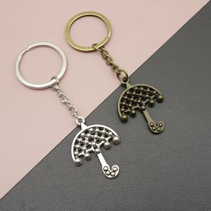 พวงกุญแจรูปร่มพวงกุญแจโลหะ - Product Image 1