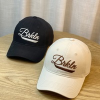 Casquette Souple OEM Brodé Style Vintage à Calotte Profonde Grande Taille avec Lettres pour Hommes et Femmes