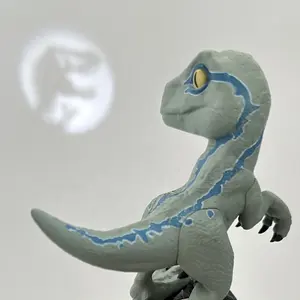 Lampe de nuit LED personnalisée avec dessin animé, lampe de poche, figurine de dinosaure, mini projecteur d'animaux, jouets pour enfants