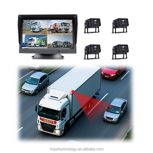 고품질 4K 10.1인치 <span class=keywords><strong>4</strong></span>채널 후방 카메라 시스템 <span class=keywords><strong>4</strong></span>개 1080P AHD 카메라 <span class=keywords><strong>DVR</strong></span> 레코더 RV/트럭/버스용 - Product Image 1