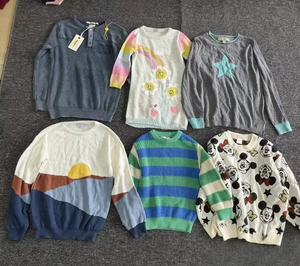 La 2024 nuovissima collezione di negozi del fornitore ha mescolato cardigan usati e maglioni Pullover per bambini top di abbigliamento Free Size - Product Image 6