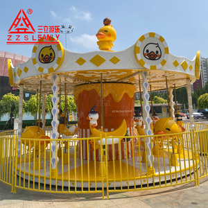 Opción Preferida por Muchos Clientes: Carrusel de Caballos de Lujo de 16 Asientos para Parques de Atracciones, Atracción Infantil en Venta - Product Image 4