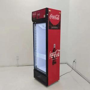 Congélateur vertical vitré pour boissons, réfrigérateur de présentation pour cola et boissons, idéal pour les magasins - Product Image 4