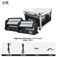 Luz de lavado a prueba de agua IP65 DMX Power Pro efecto completo RGBW Beam Stage LED Live Pixel Matrix Blinder Head luces móviles estroboscópicas