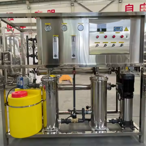 Usine de dessalement en acier inoxydable avec pompe, capacité de 5000-6000 litres/jour, système de purification d'eau de mer par osmose inverse - Product Image 1