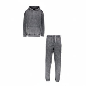 Chándal lavado ácido personalizado para hombre recién llegado, chándal de diseño lavado ácido al por mayor de invierno de alta calidad - Product Image 1