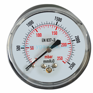 การประกันคุณภาพเครื่องวัดความดัน Manometer 100 Mbar
