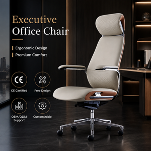 <span class=keywords><strong>Sedia</strong></span> da Ufficio in Pelle Minimalista Italiana, Ergonomica con Schienale Alto, Girevole e <span class=keywords><strong>Regolabile</strong></span> in <span class=keywords><strong>Altezza</strong></span>, per Manager, Casa, Studio e Ufficio - Product Image 1