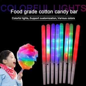 Offres Spéciales : Cônes de Barbe à Papa LED Lumineux et Colorés – Bâtonnets de Guimauve Brillants pour Fêtes et Noël - Product Image 3