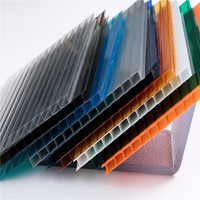 Feuille multicouche creuse en polycarbonate PC pour serre de jardin