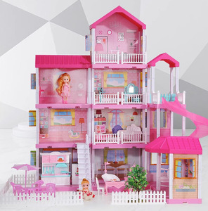 Nueva Casa <span class=keywords><strong>de</strong></span> Muñecas <span class=keywords><strong>de</strong></span> Simulación Transfronteriza, <span class=keywords><strong>Castillo</strong></span> en Miniatura, Juguete - Product Image 3