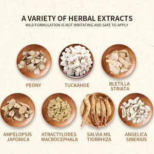 Sendiri merek herbal ekstrak dalam film lembut bubuk herbal Cina pemutih jerawat dapat mengupas dan menerapkan masker bubuk - Product Image 5