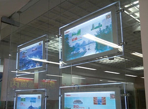 L'agente <span class=keywords><strong>immobiliare</strong></span> mostra la scatola luminosa a LED - Product Image 5