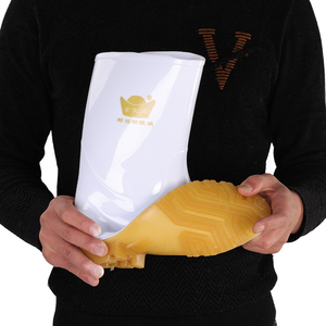 Bottes sanitaires en PVC blanc antidérapantes pour sols gras, faciles à nettoyer, résistantes aux taches, idéales pour la cuisine de restaurant (ODM/OEM) - Product Image 3