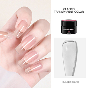 Nail Supply Vendors Non-Toxic Vegan Eco-Friendly Hema Free <strong>UV</strong> <strong>Gel</strong> Polish 15ml Jar Builder Extension <strong>Gel</strong> Polish 38 Colors CE - Product Image 5