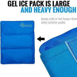 Multifunktion ales großes Gel-Heiß-und Kalt therapie paket Wieder verwendbarer elastischer Gurt für Sport verletzungen Muskels ch merzen Warme und kalte Kompresse - Product Image 4