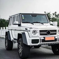 G Class W463 Fibre de carbone sèche 4X4 18cm de largeur sur les ailes de voiture Flares Arches de roue Sourcils