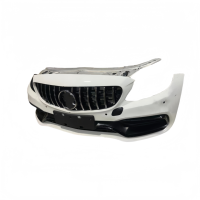 Pour Mercedes Benz Classe C W205 pare-chocs avant AMG C63 kit carrosserie avant de voiture C200 C260 kit carrosserie assemblage de buse avant