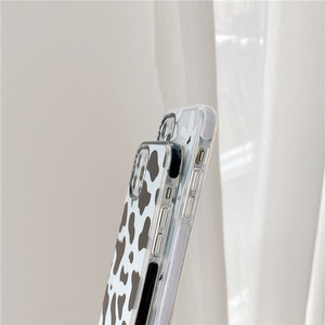 Ốp Điện Thoại In Hoa Màu Đen Instagram Nhật Bản Và Hàn Quốc Cho <span class=keywords><strong>Iphone</strong></span> 12 Ốp Điện Thoại In Hoa Bò - Product Image 5