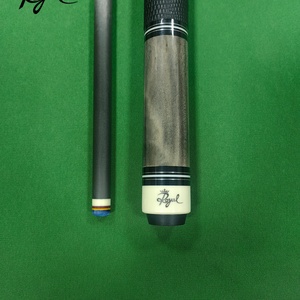 Taco de Billar Profesional de Fibra de Carbono Royal con Punta de Cristal de Tiempo de 12.5mm y Baja Deflexión - Product Image 1
