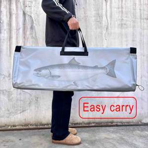 China personalizado 100cm Pvc gran <span class=keywords><strong>mar</strong></span> hielo suave congelado tienda aislado pescado transporte impermeable enfriador pesca matar bolsa - Product Image 2