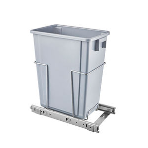 Kitchen Cabinet Pull Out Trash Bin Sliding Out Kitchen Cabinet Garbage Bin