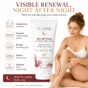 Siero Corpo Notturno Alternativo al Retinolo <span class=keywords><strong>Bio</strong></span>, con Bakuchiol e Peptidi, Rimpolpante, Rinnovante, Idratante, Rassodante e Levigante - Product Image 5