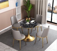Ensemble de Tables et chaises de salle à manger, mobilier de luxe, nouveau style nordique, produit directement d'usine,