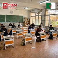 MINYI LEO Bureau d'étude et chaise pour adolescents et adultes, idéal pour l'école et la chambre, modèle Algérie
