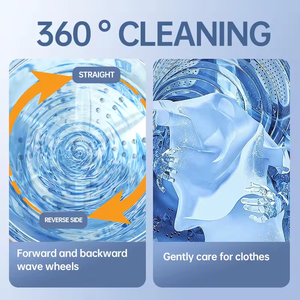 Mini Lavadora Portátil para Calcetines y Ropa Interior, para Dormitorio, Hotel, Hogar, con Alimentación USB/Eléctrica/Batería, Control por Aplicación, Color - Product Image 2