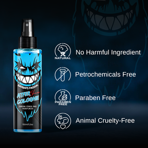 Suministros de barbero personalizado hidrata y nutre la marca de lujo para hombres Aftershave Colonia Set Producto con logotipo para hombres - Product Image 4