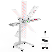 Biomol Beauty – Panneau de luminothérapie professionnel à lumière rouge et infrarouge proche multi-longueurs d'onde, 480 LED, avec commande tactile et vocale, pour la vente en gros