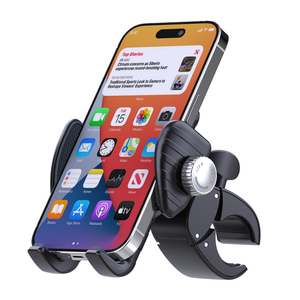 Soporte de Teléfono para Motocicleta de Liberación Rápida, Abrazadera para Manillar de Scooter, Soporte para Teléfono Celular para Moto - Product Image 4