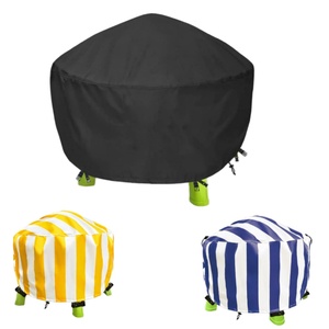 Funda Redonda para Mesa de Agua de Patio Exterior, Funda para Mesa de Juegos de Parque Acuático, Funda para Mesa de Juegos al Aire Libre, Funda para Muebles de Tela Oxford - Product Image 1