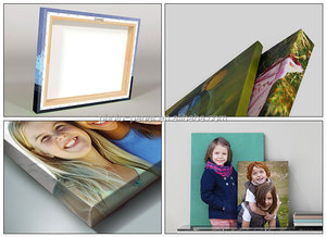 Colorway vải giấy cuộn Chất lượng cao sinh thái dung môi 320gsm dung môi Matte poly-bông vải phun vải cuộn 3 <span class=keywords><strong>inch</strong></span> lõi - Product Image 2