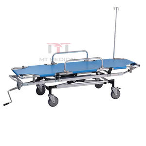 Camilla de ambulancia de servicio pesado portátil manual de precio barato Camilla de ambulancia de carga automática - Product Image 1