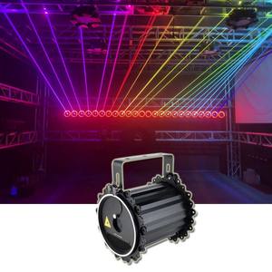 Projecteur laser DMX512 à faisceau magique, très demandé, pour spectacles, événements, discothèques, DJ, bars, théâtres, animations. - Product Image 1