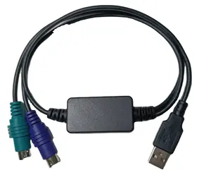 ODM OEM özel kablo takımı USB PS2 Mini DIN 6P kablo düzeneği kablo demeti mouser ve tuş takımı kullanın