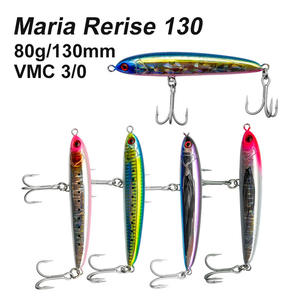 Qualité 13cm 80g GT japon Long bâton coulant gabarit leurre 3D yeux de poisson appât dur pêche à la traîne leurre personnalisé pêche crayon leurre - Product Image 2