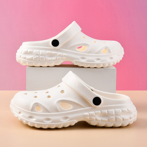 Women's Summer Breathable EVA <b>Clogs</b> Thick Sole Non Slip Outdoor Beach Sandals Couple Style - Product Image 1