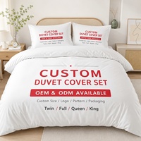 Ensemble de housse de couette personnalisée imprimée en 3D UV, ensemble de literie en microfibre de polyester, haute clarté, fabricant OEM/ODM, vente en gros