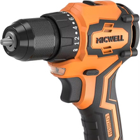 Tournevis électrique sans fil à percussion 18V, clé sans balais rapide, perceuse avec lumière LED, support OEM personnalisable,