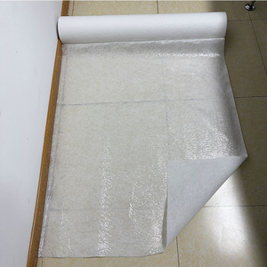 Rouleau de protection en feutre adhésif pour sols, murs et travaux de construction - Product Image 2