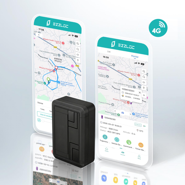DAOVAY 4G Magnetic Mini GPS Tracker Device GPRS/LBS 5G SIM Card Real-Time IOS/PC Compatible Easy Install Fleet Tracking